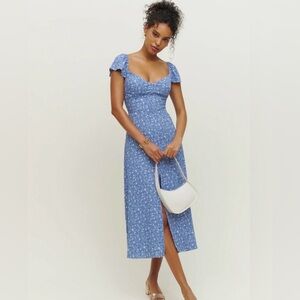 NWOT Reformation Baxley Dress Sz 10